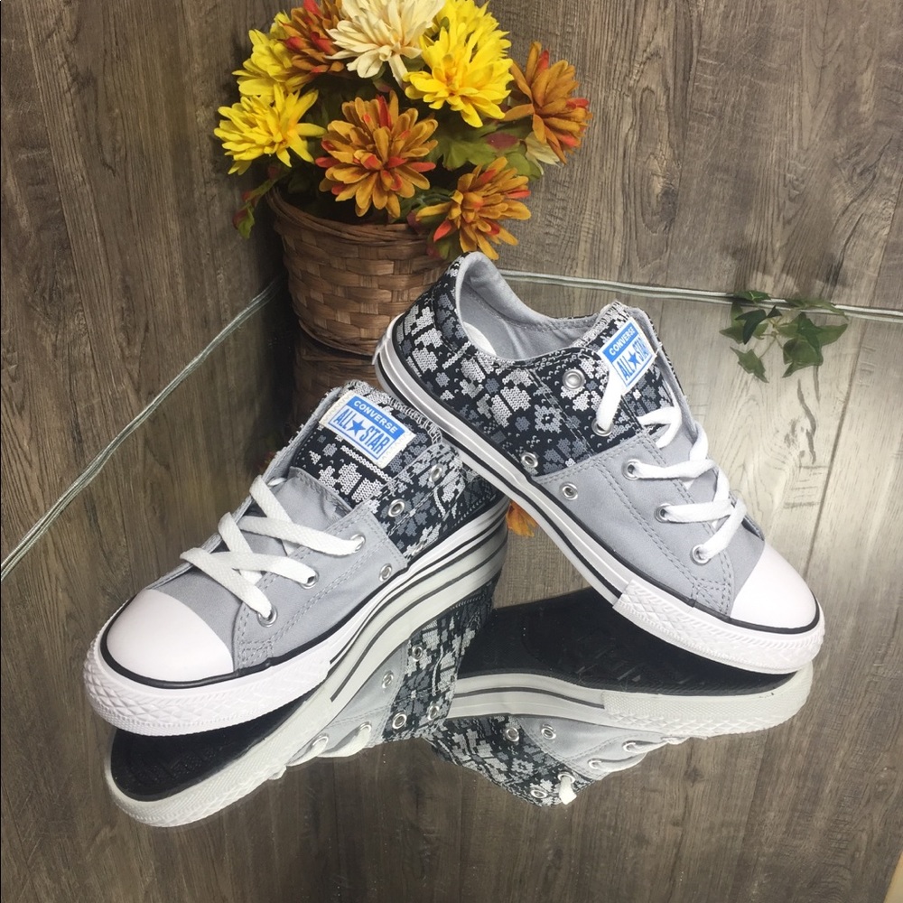 🌺NWT Converse Madison OX Wolf Grey W AUTHENTIC - Picture 7 of 8
